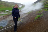 Reykjadalur, geotermální údolí u Hverageði