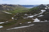 Silnice mezi Þingeyri a Bíldudalurem