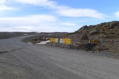 Silnice mezi Þingeyri a Bíldudalurem