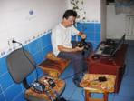 Milo testuje potaov ovldn fotoapart, Ulaanbaatar
