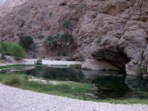 Wadi Shab nedaleko Tiwi, region Sharqiya