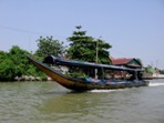 Projížďka loďkou po vedlejších bangkockých kanálech