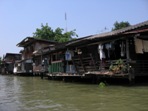Projížďka loďkou po vedlejších bangkockých kanálech