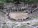 Divadlo, ruiny Priene, Egejský region