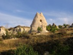 Kostel El Nazar Kilise, poblíž Göreme, Cappadocia